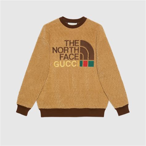 felpa north face per gucci|Gucci north face x.